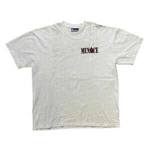 MENACE “No Justice No Peace” heat reactive tee